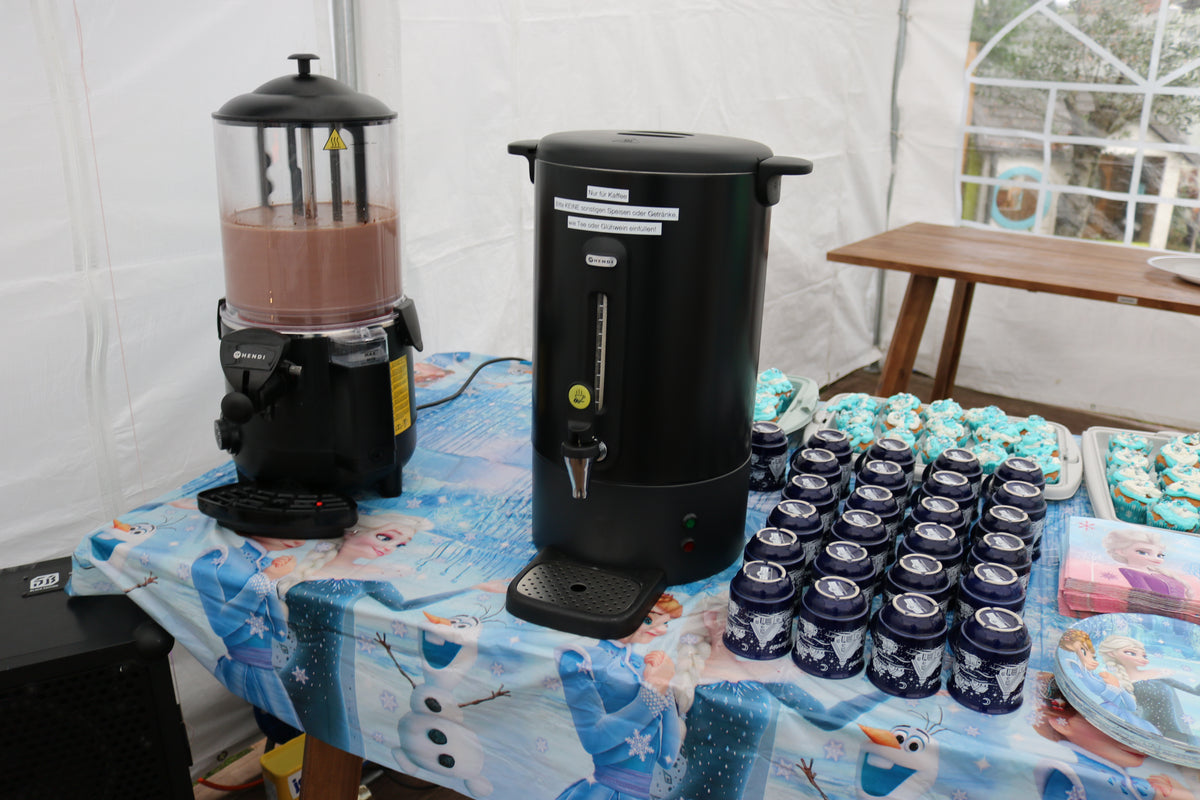 Kakao-Dispenser Schokoladendispenser 10 Liter MIETEN Heiße Schokolade