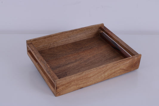 Bild von Servier-Tabletts (Holz) MIETEN