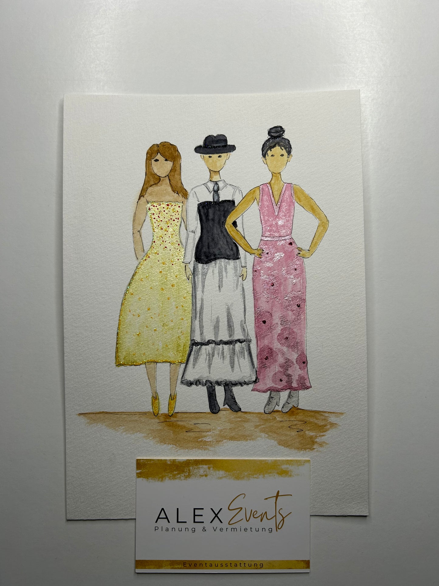 Live Wedding Painting Karikaturen Gastgeschenk MIETEN Zeichnung Hochzeit Portrait Hochzeitszeichner Event Illustration Hochzeitsmalerei