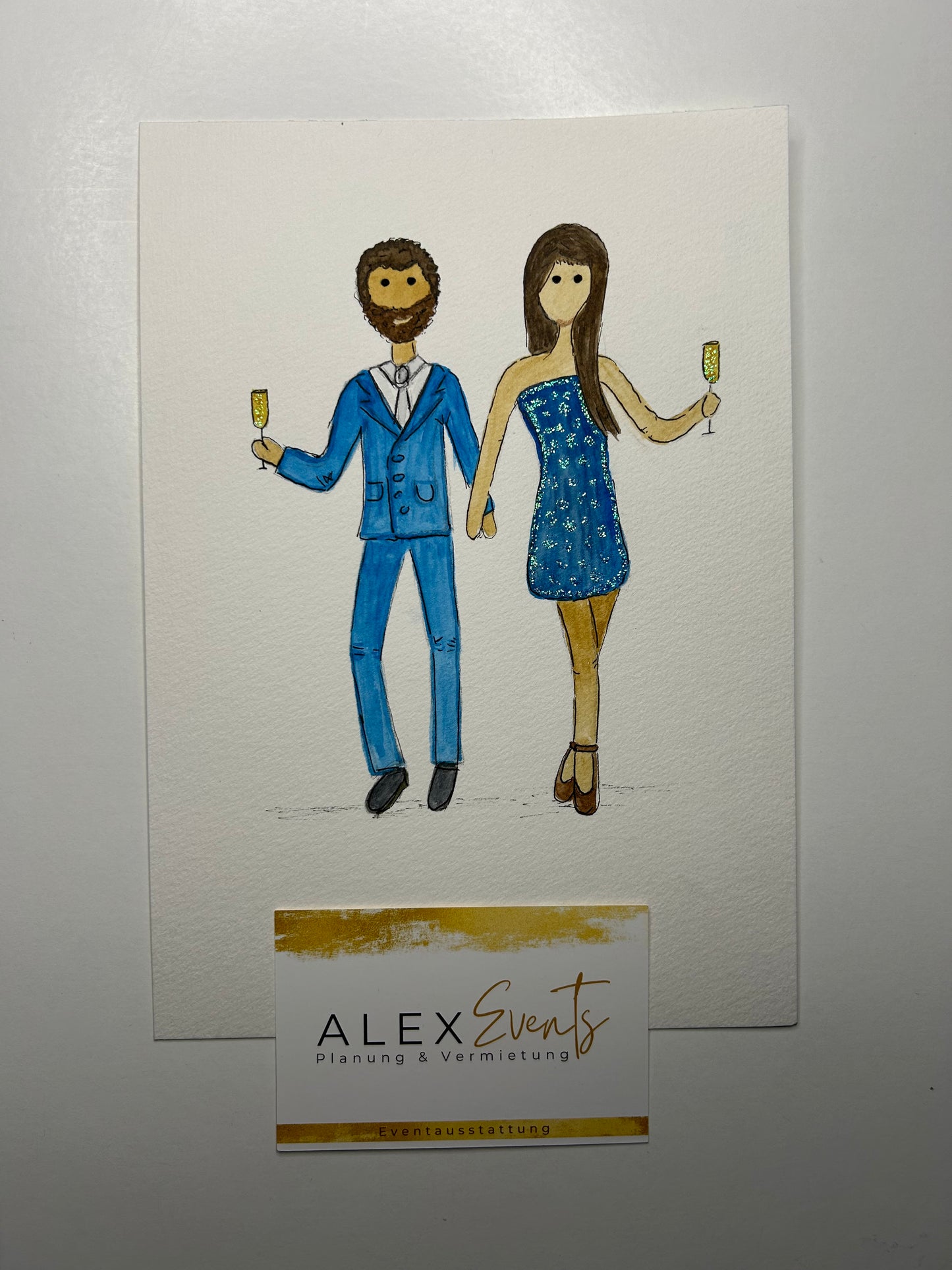Live Wedding Painting Karikaturen Gastgeschenk MIETEN Zeichnung Hochzeit Portrait Hochzeitszeichner Event Illustration Hochzeitsmalerei