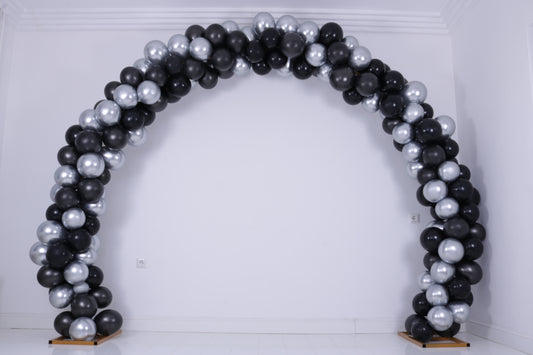 Bild von Ballonbogen / Traubogen Gestell Oval (Halbkreis/Tor) MIETEN Hochzeit Geburtstag Jubiläum