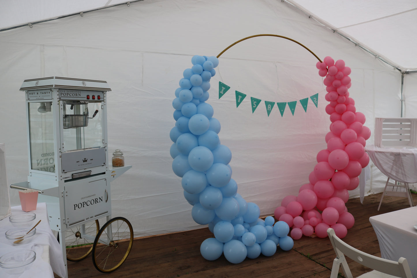 6m Ballongirlande für Ballonbogen MIETEN Hochzeit Geburtstag Jubiläum