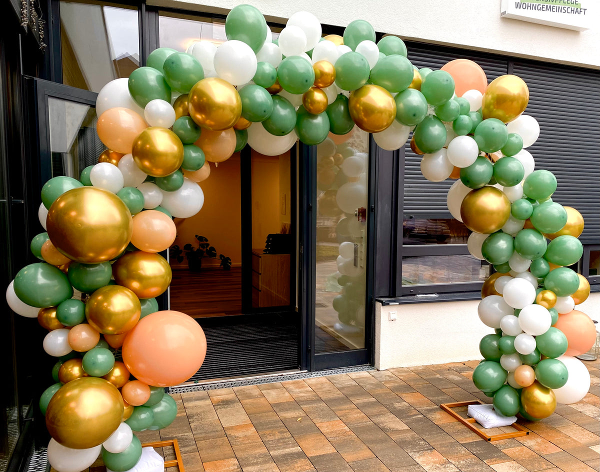 6m Ballongirlande für Ballonbogen MIETEN Hochzeit Geburtstag Jubiläum