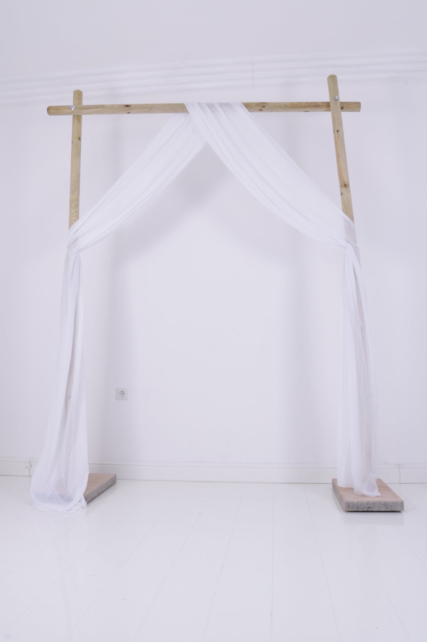 Traubogen Viereckig, Holz MIETEN Hochzeit Trauung