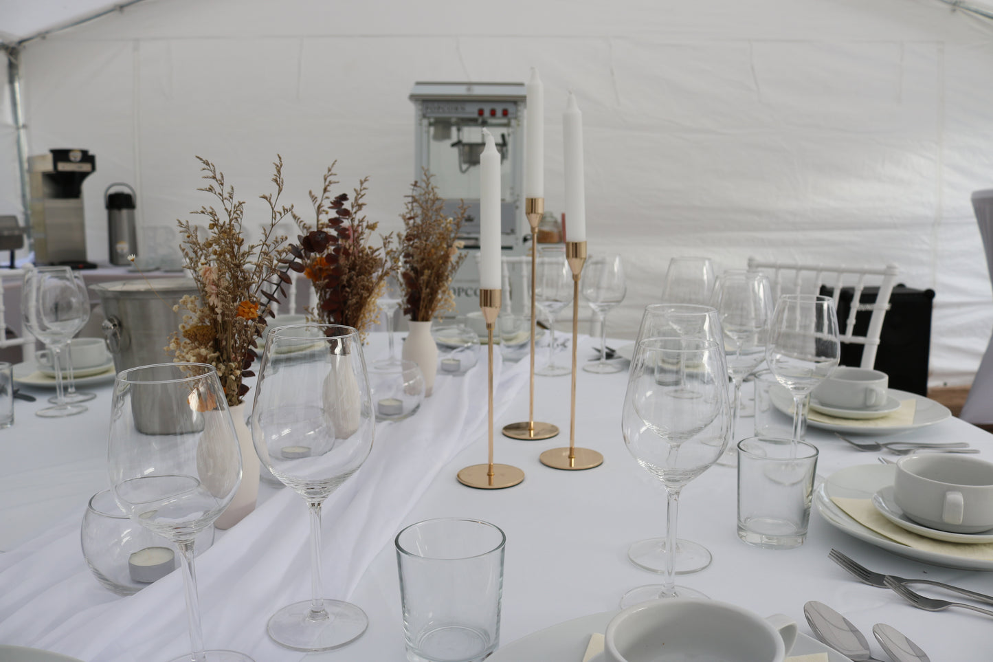 Bild von Kerzenständer (Gold), 3er Set MIETEN 