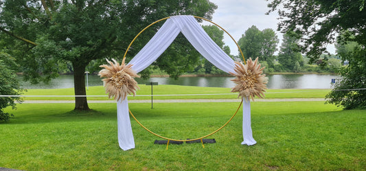 Bild von Ballonbogen / Traubogen Gestell Rund MIETEN Hochzeit Geburtstag Jubiläum