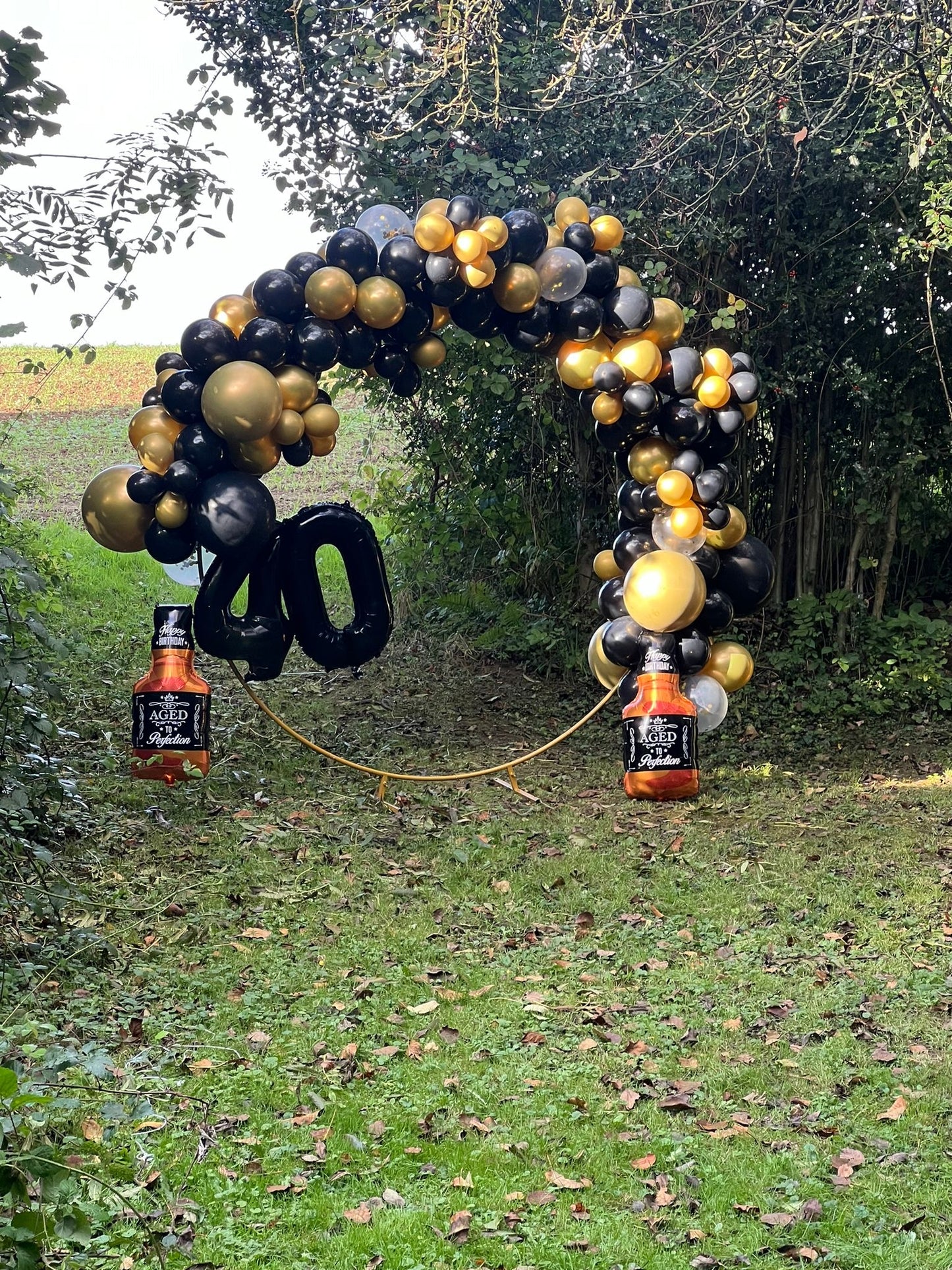 Ballonbogen / Traubogen Gestell Rund MIETEN Hochzeit Geburtstag Jubiläum