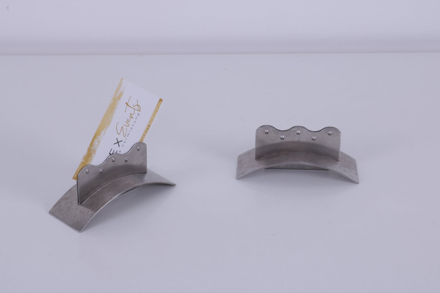 Ständer Tischkarten, Edelstahl MIETEN