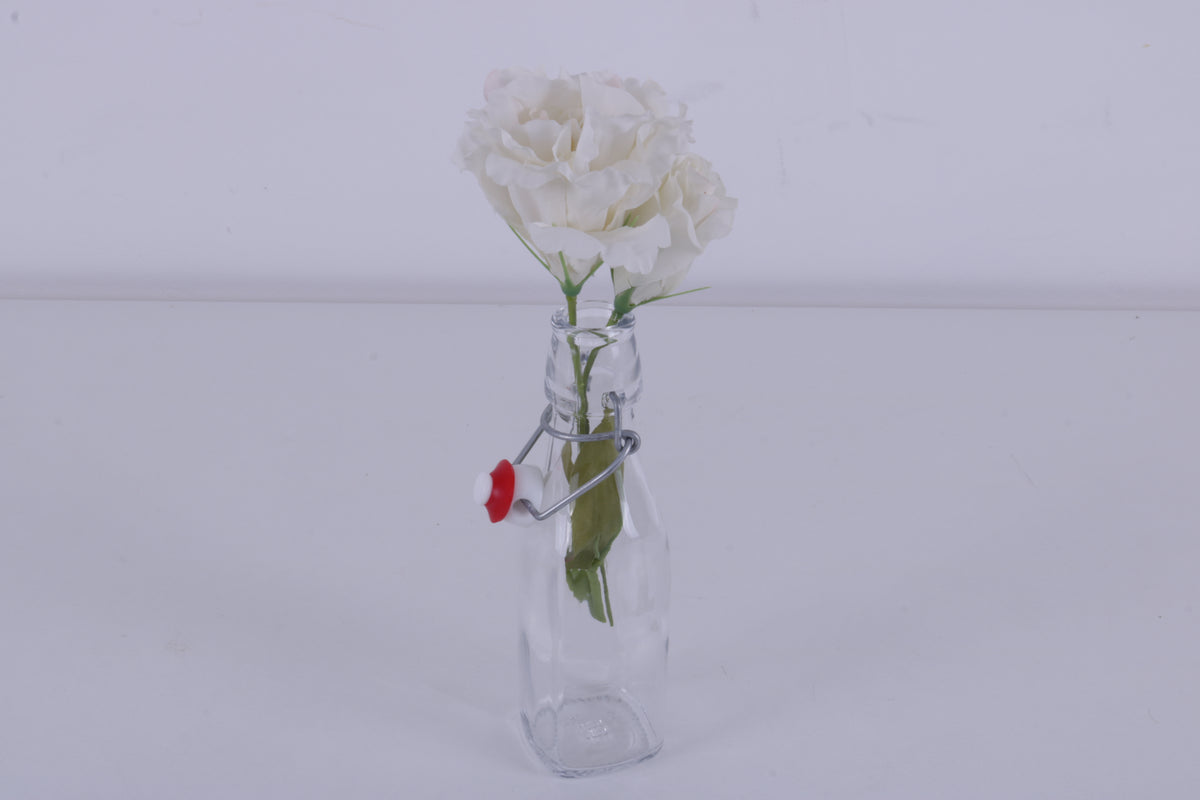 3x Set Flaschen-Vasen für 1-2 Blumen, verschiedene MIETEN