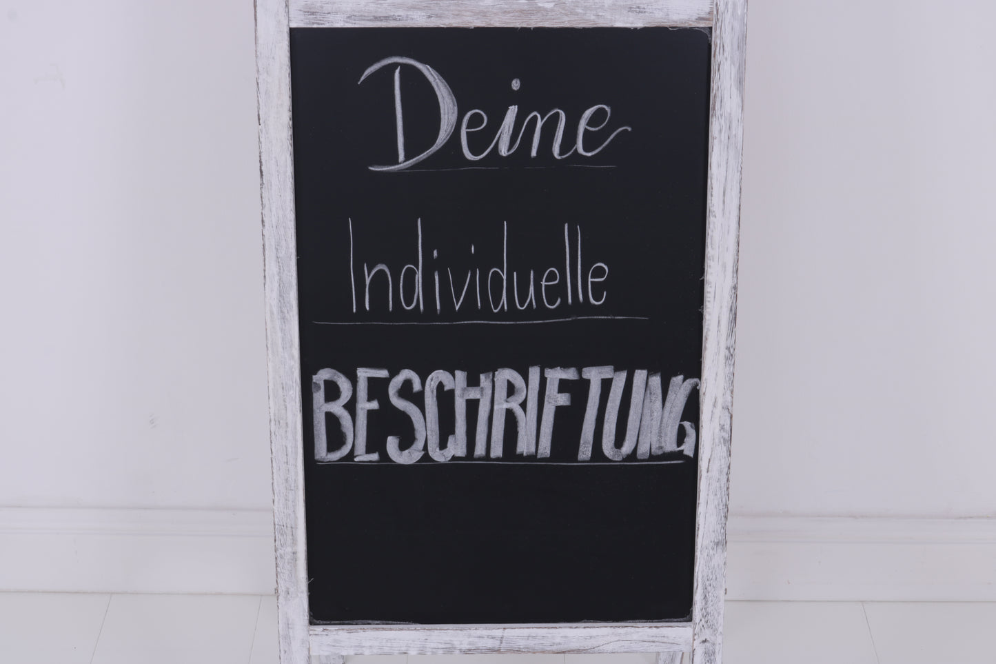 Kleine Aufstelltafel, einseitig (Kreide beschreibbar) MIETEN