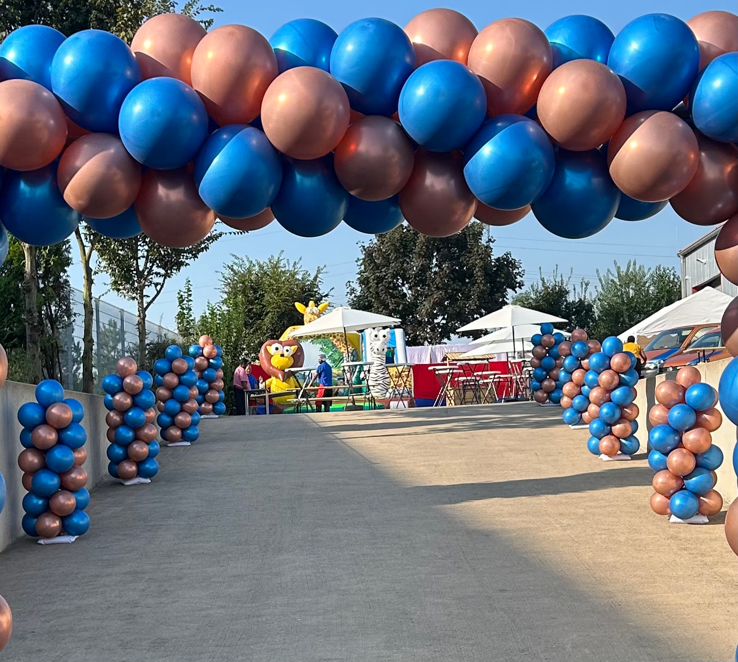 Ballonsäule 180cm MIETEN