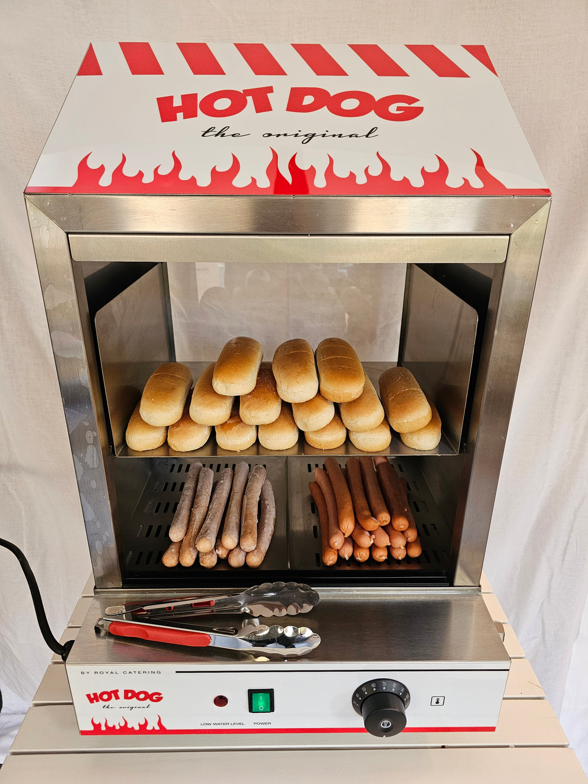 Bild von Hot-Dog Ofen für Würstchen & Brötchen  MIETEN 