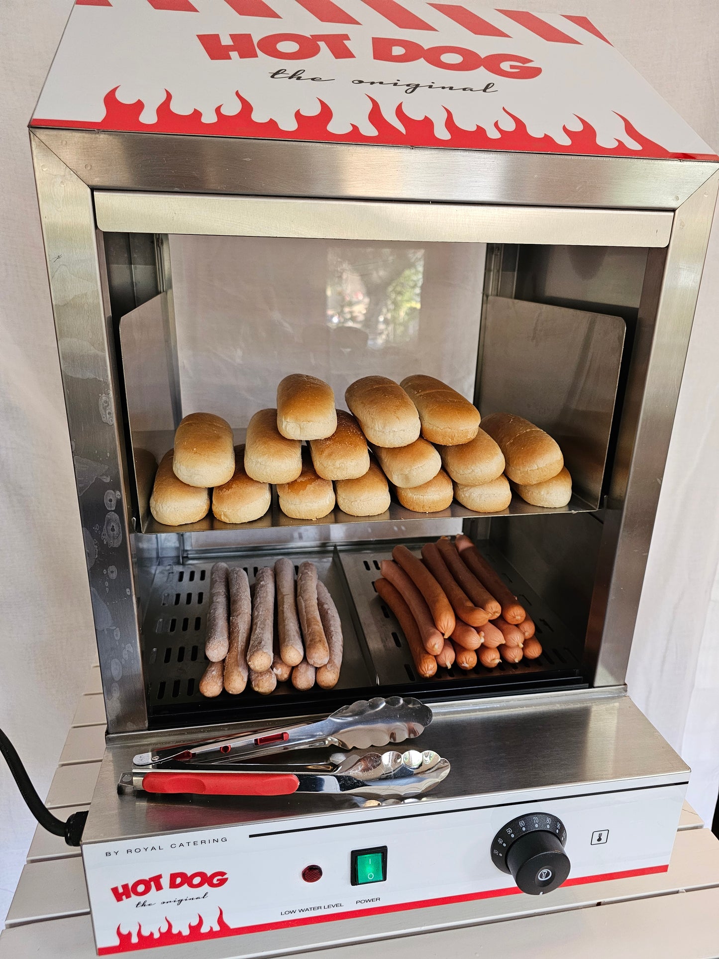 Hot-Dog Ofen für Würstchen & Brötchen  MIETEN