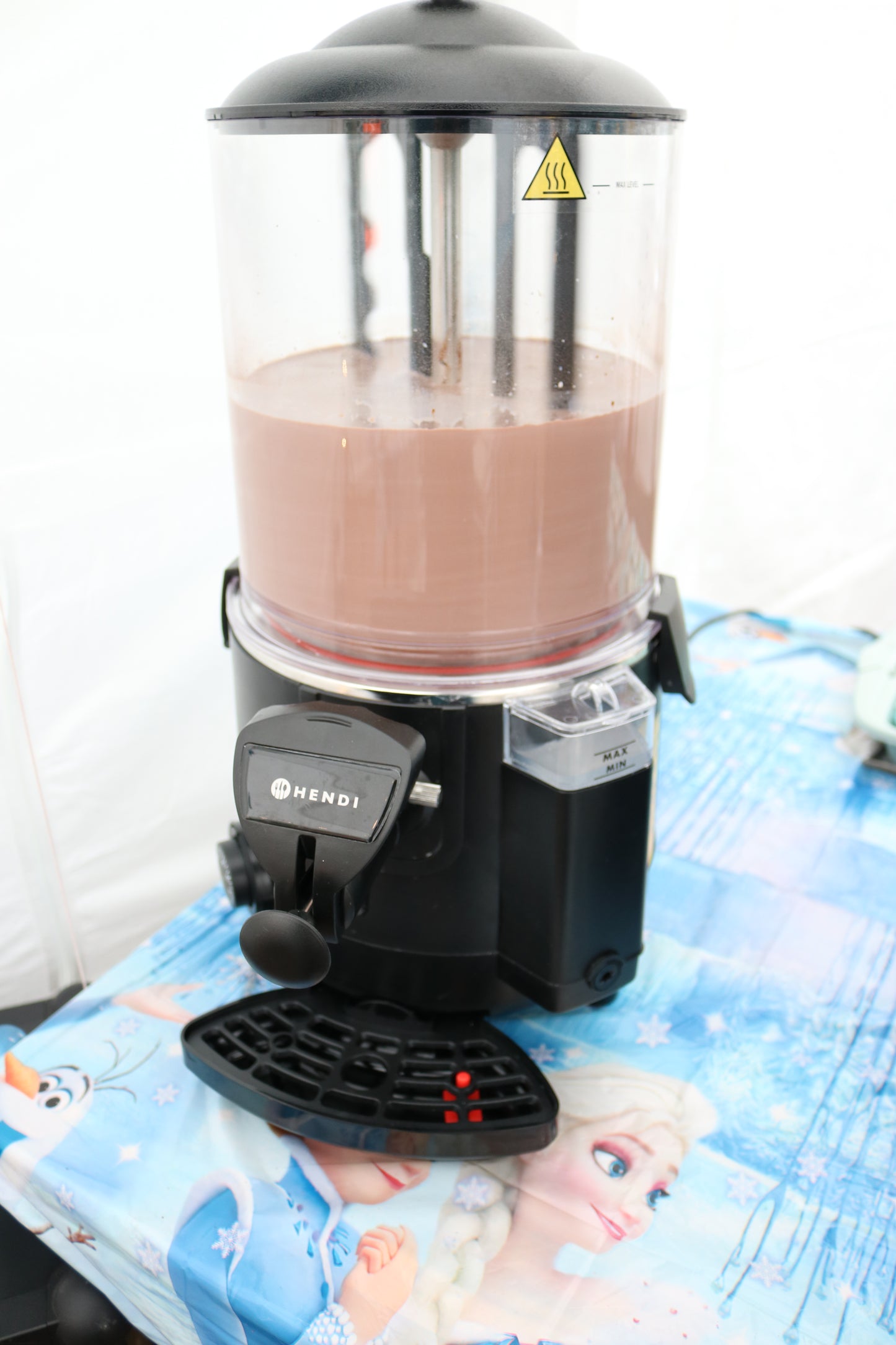 Kakao-Dispenser Schokoladendispenser 10 Liter MIETEN Heiße Schokolade