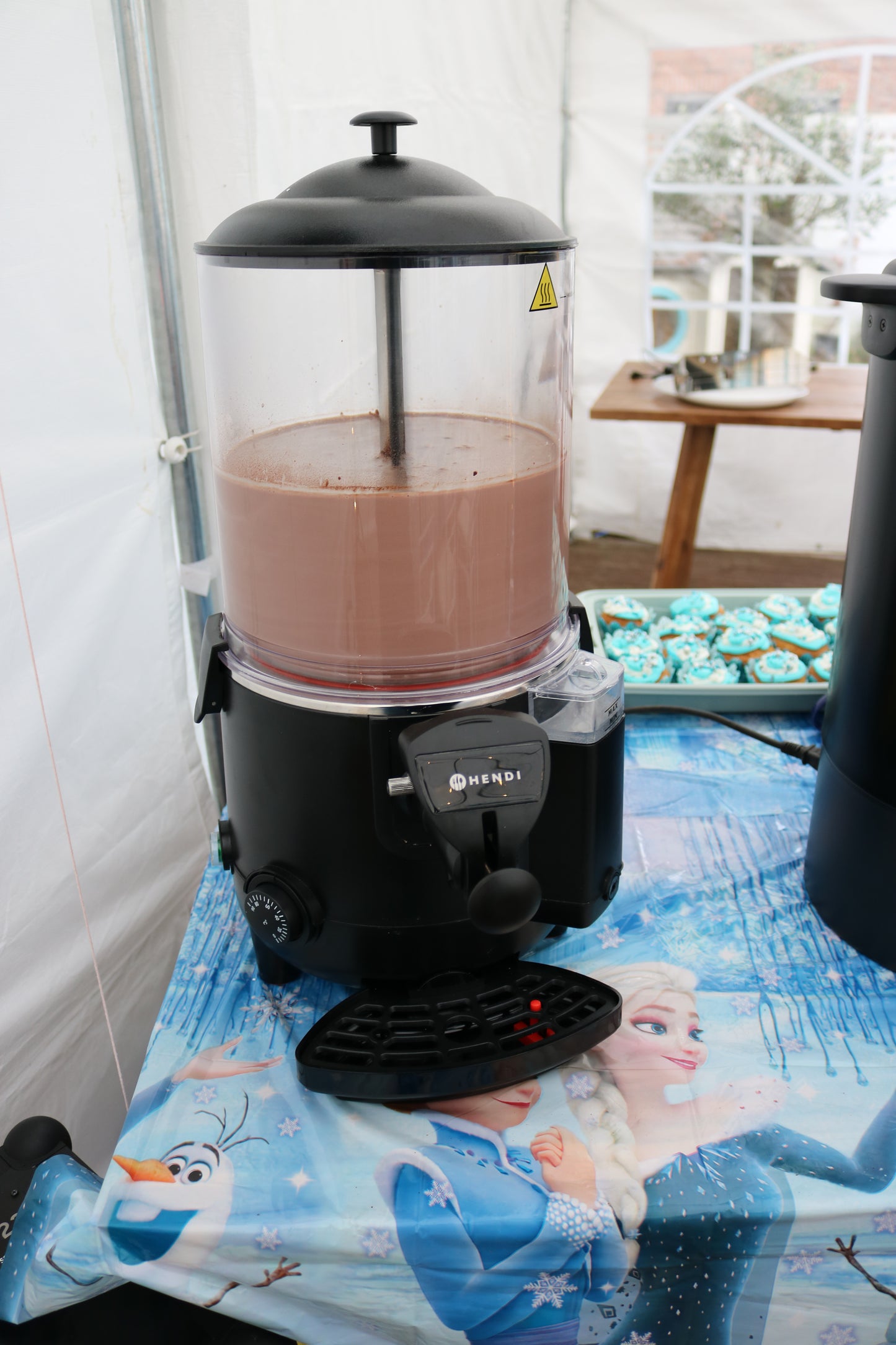 Kakao-Dispenser Schokoladendispenser 10 Liter MIETEN Heiße Schokolade