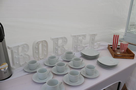 Bild von Kaffeetasse 0,15 Liter & Untertasse MIETEN Tassen Porzellan Gedeck