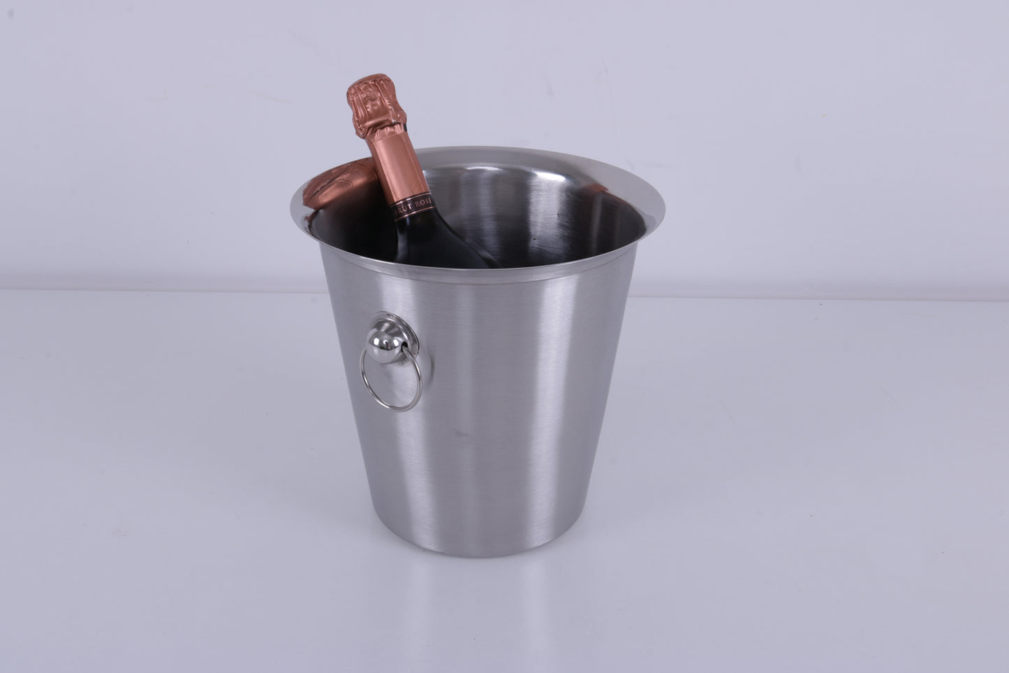 Sektkühler Edelstahl gebürstet MIETEN Sektempfang