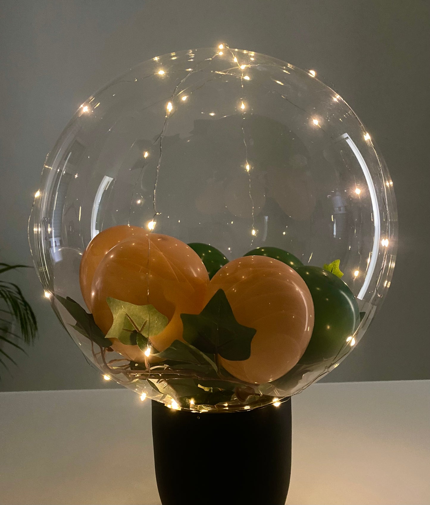 Ballongeschenke & Verpackungsballon I Ballonbouquet Bubble Ballon MIETEN