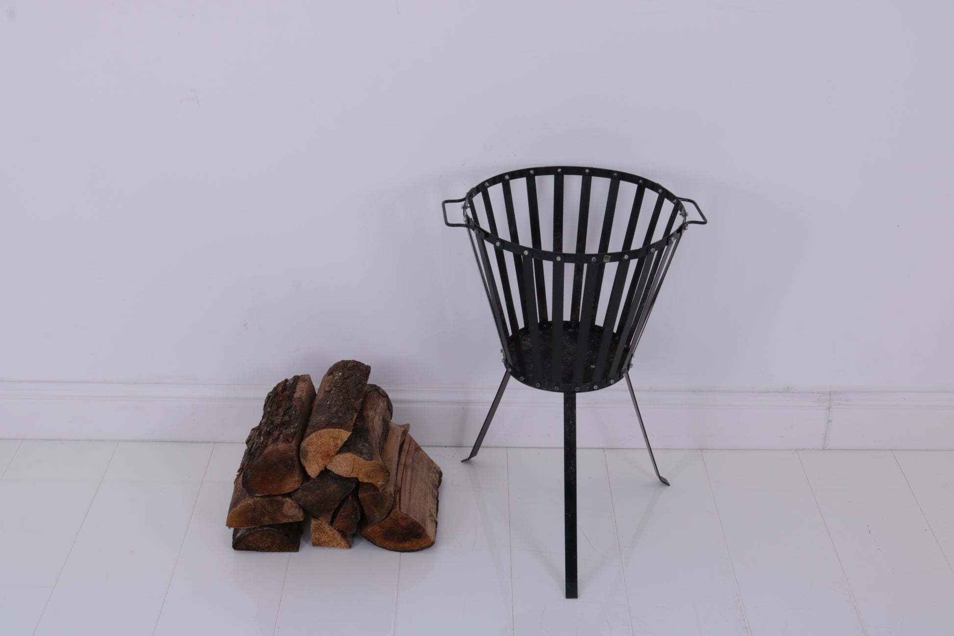 Bild von Feuerkorb klein MIETEN Lagerfeuer Hochzeit Feuerschale