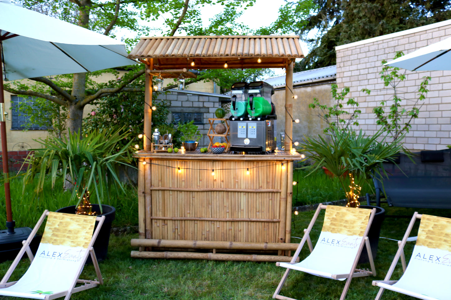 Bild von Liegestuhl in "Alex Events" Optik MIETEN Beachparty