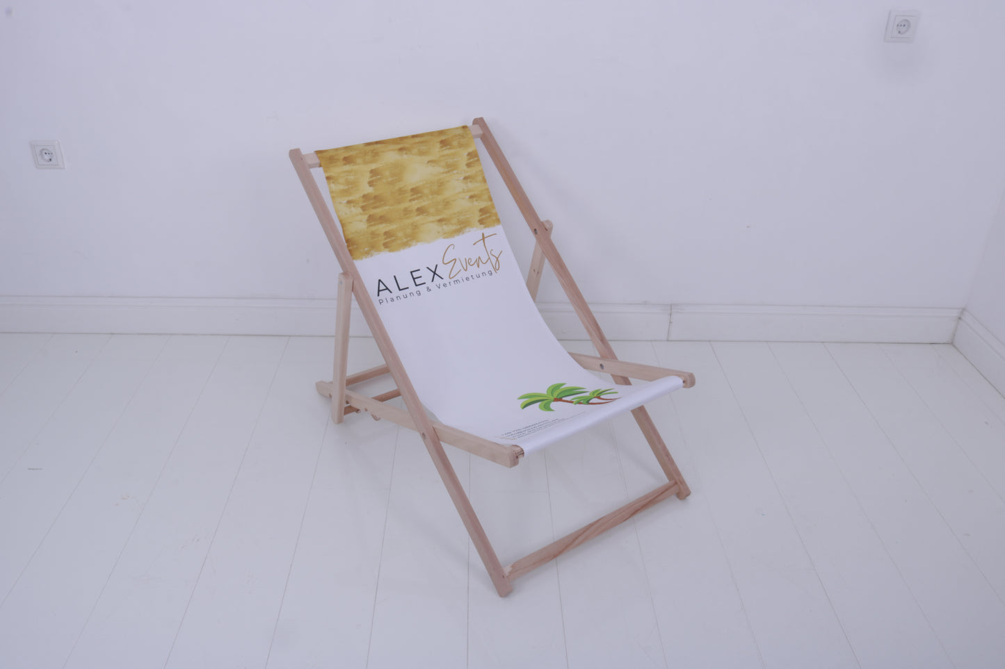 Liegestuhl in "Alex Events" Optik MIETEN Beachparty