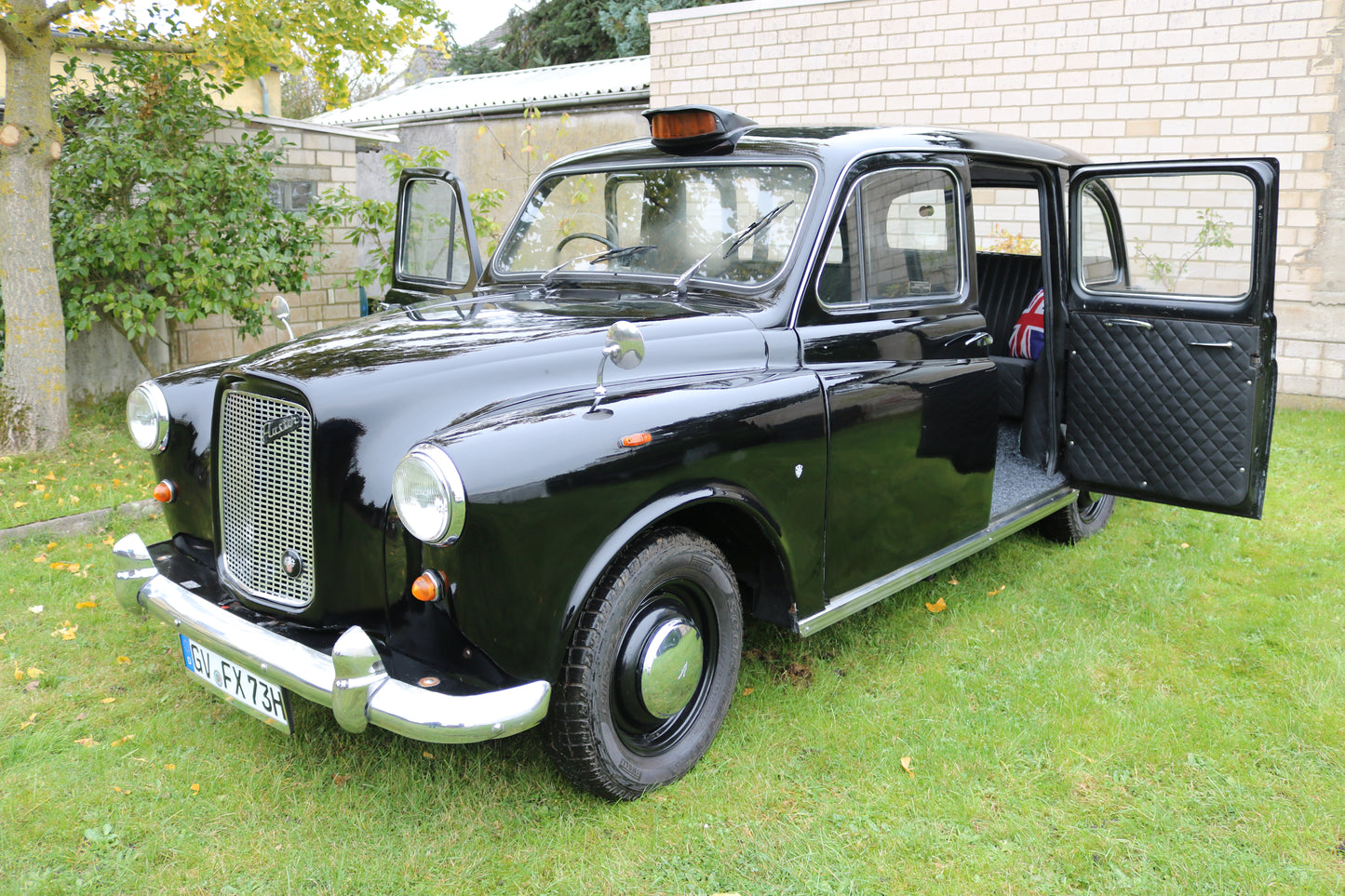 Hochzeitsauto London Taxi  MIETEN Geschenk Englisch Fotoshooting