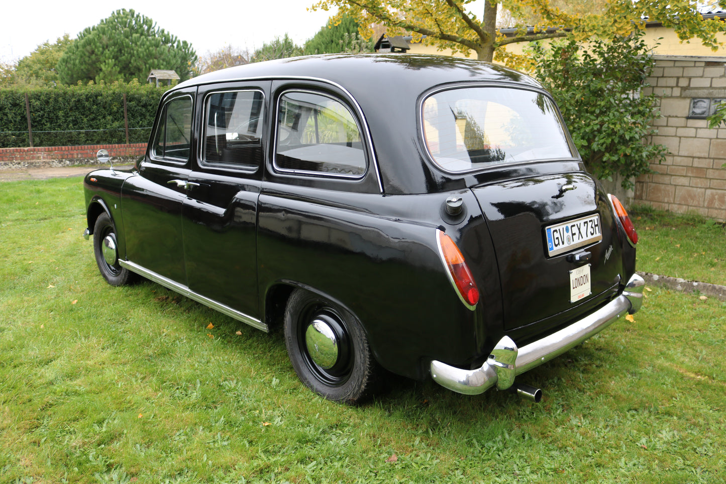 Hochzeitsauto London Taxi  MIETEN Geschenk Englisch Fotoshooting