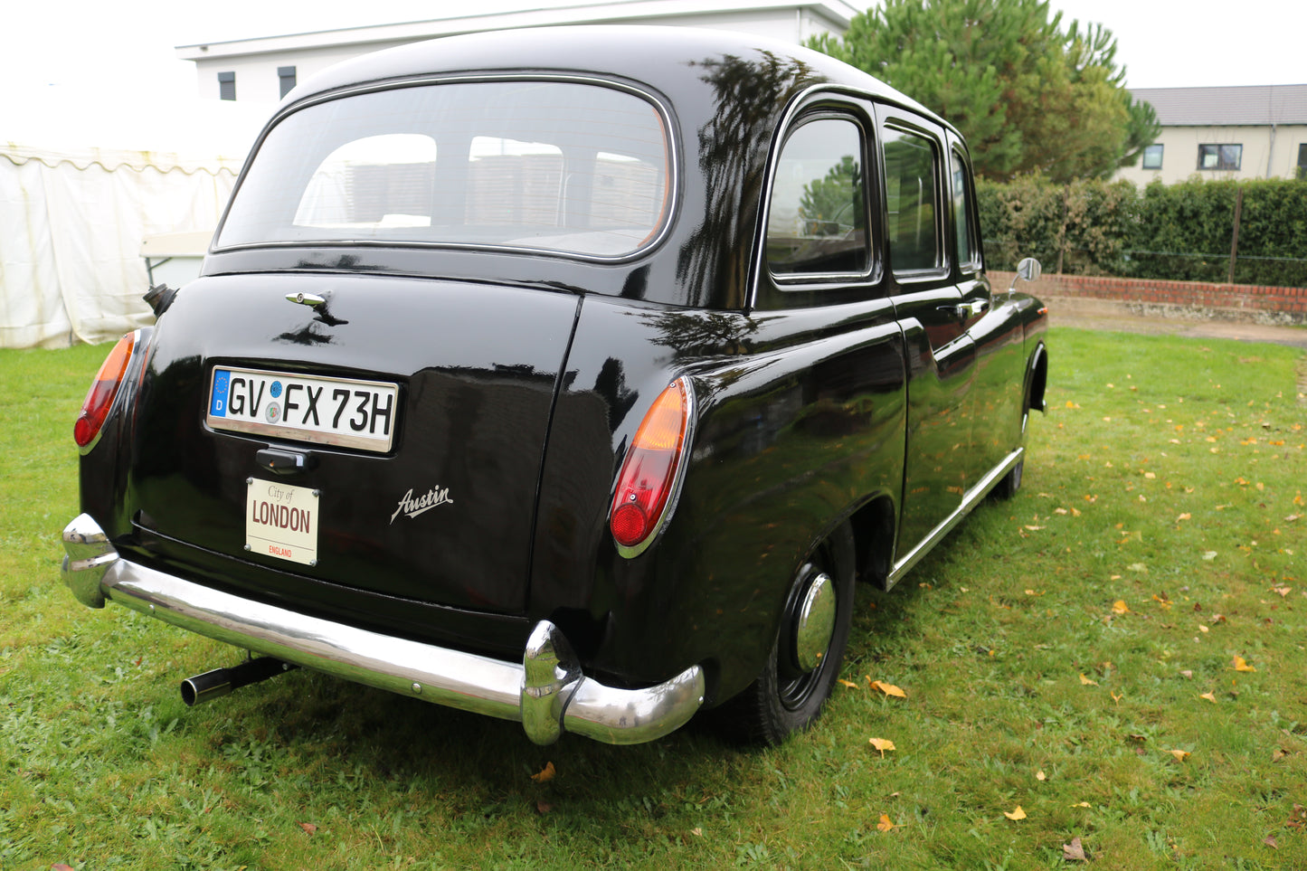 Hochzeitsauto London Taxi  MIETEN Geschenk Englisch Fotoshooting