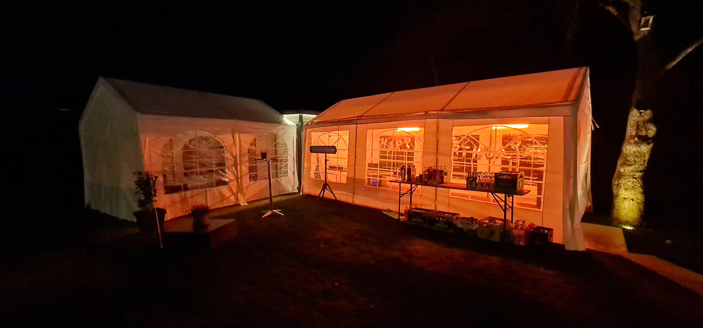 LED Lightbar mit RGB Funktion MIETEN Zeltbeleuchtung