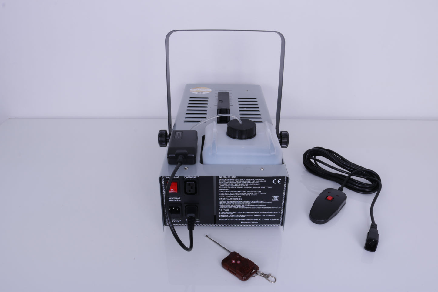 Professionelle Nebelmaschine 1200 Watt inkl. Fluid MIETEN