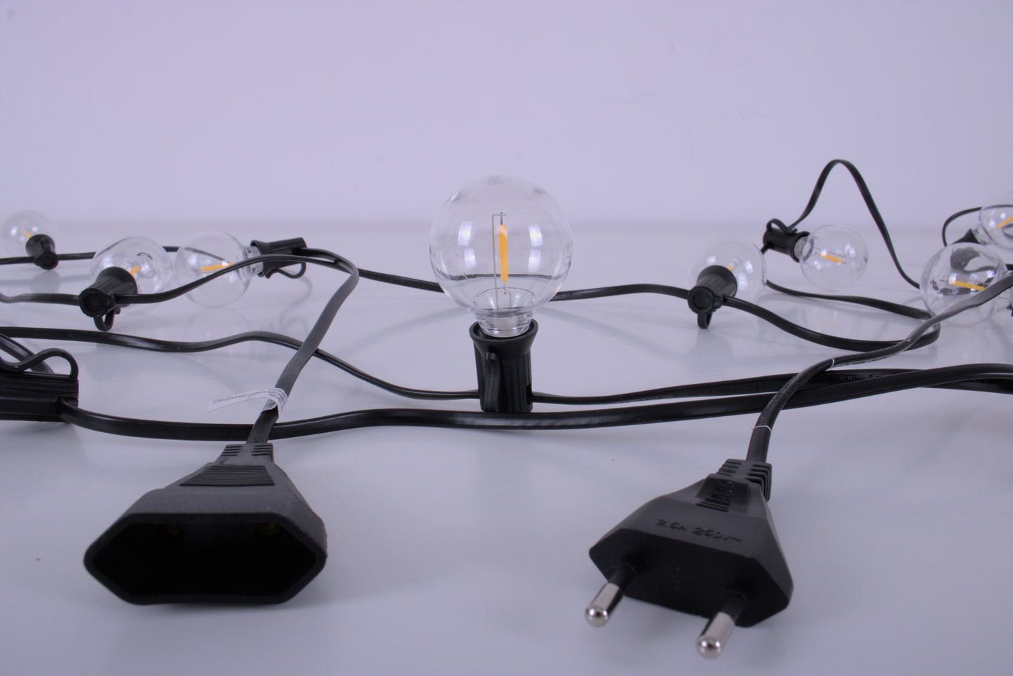 Lichterkette Zeltbeleuchtung warmweiß (10m) MIETEN