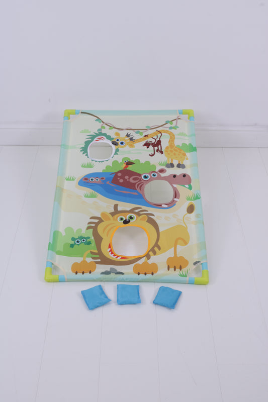 Bild von Cornhole für Kinder MIETEN Hochzeit Spiel Kinder Geburtstag Trauung
