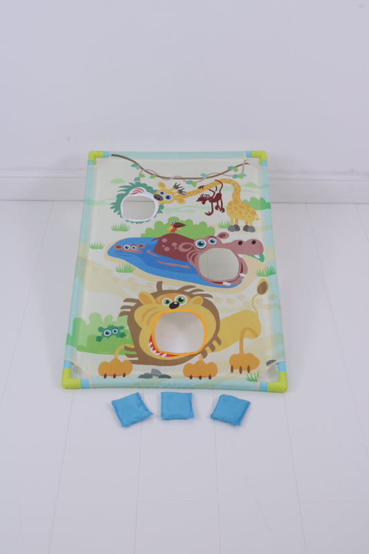 Bild von Cornhole für Kinder MIETEN Hochzeit Spiel Kinder Geburtstag Trauung