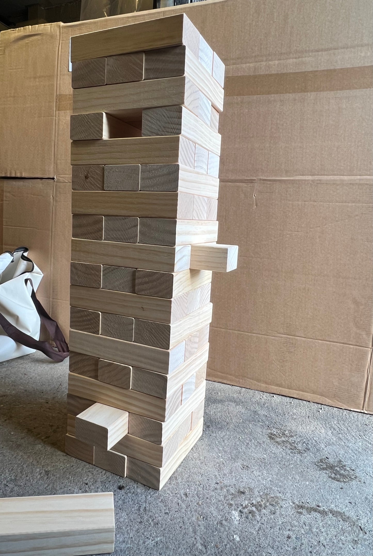 Jenga XXL MIETEN Spiel Kinder Geburtstag