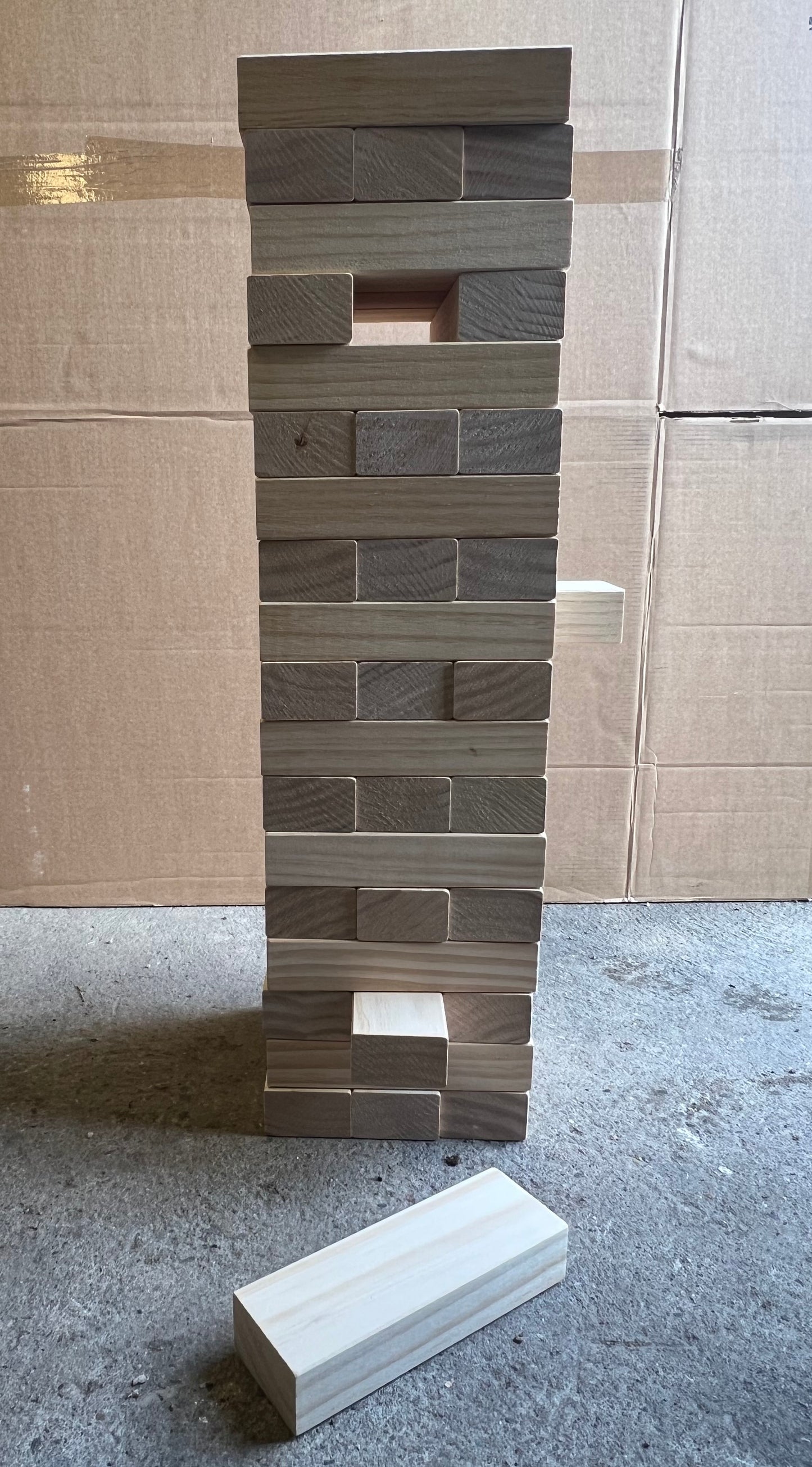 Jenga XXL MIETEN Spiel Kinder Geburtstag