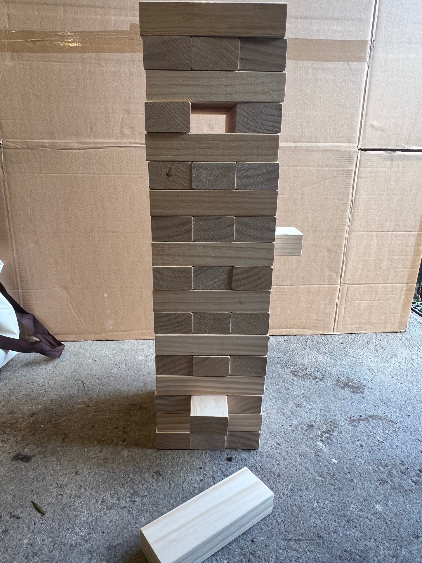 Jenga XXL MIETEN Spiel Kinder Geburtstag