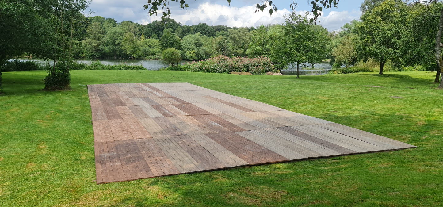 Zeltboden Holz (Preis pro QM) MIETEN Tanzboden Zeltboden Eventboden