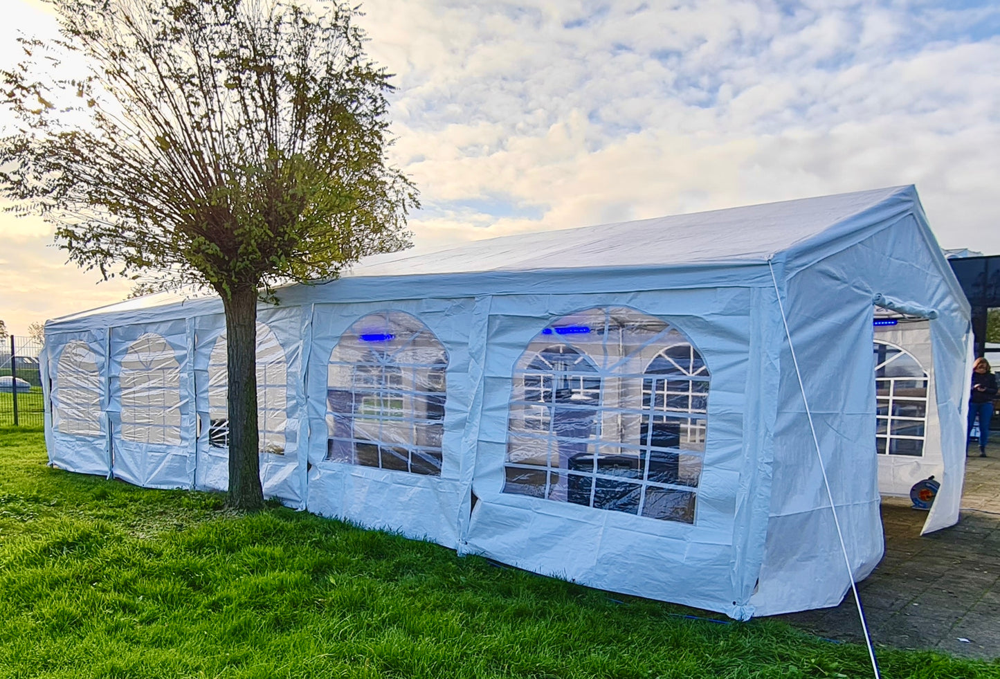 zelt 5m x 10m Professionelles Festzelt 5m x 10m MIETEN Partyzelt Pavillon Zelt Zeltbau