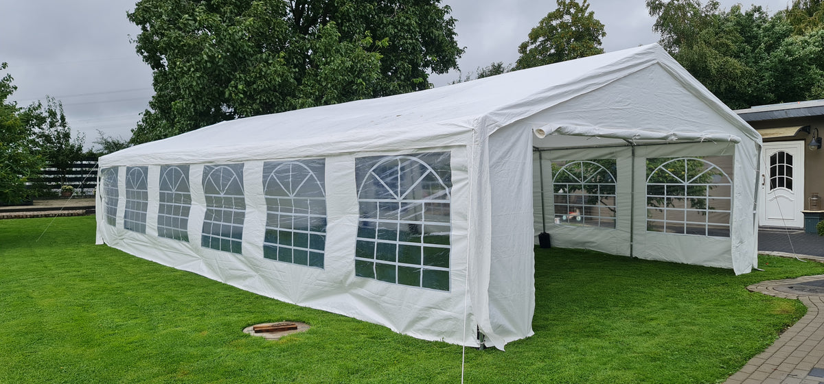 Festzelt 6m x 12m MIETEN Partyzelt Pavillon Zelt Zeltbau