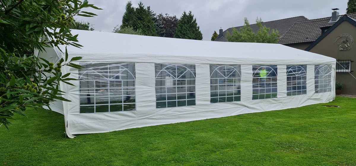 Festzelt 6m x 12m MIETEN Partyzelt Pavillon Zelt Zeltbau