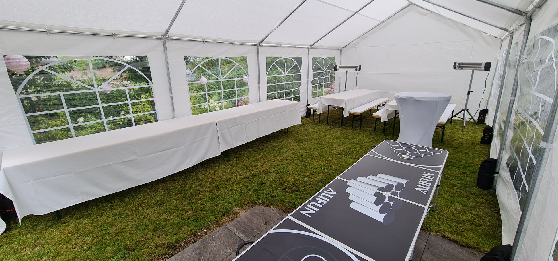 zelt 4x8m mieten Professionelles Festzelt 4m x 8m MIETEN Partyzelt Pavillon Zelt Zeltbau