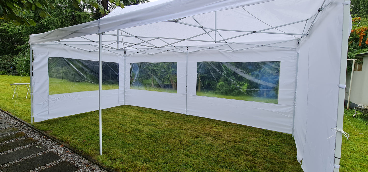 Professioneller Faltpavillon 3m x 6m MIETEN Festzelt Partyzelt Pavillon Zelt