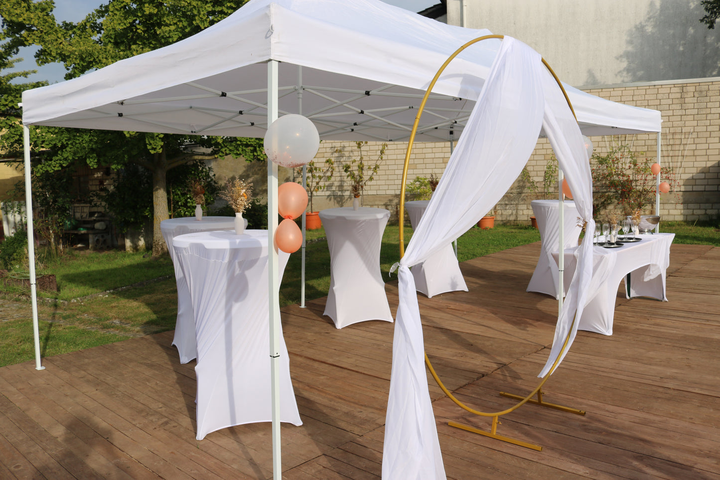Professioneller Faltpavillon 3m x 6m MIETEN Festzelt Partyzelt Pavillon Zelt