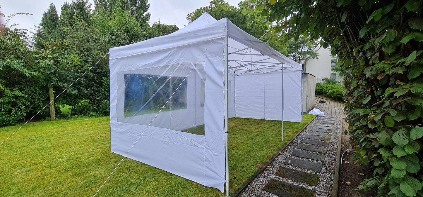 Professioneller Faltpavillon 3m x 6m MIETEN Festzelt Partyzelt Pavillon Zelt