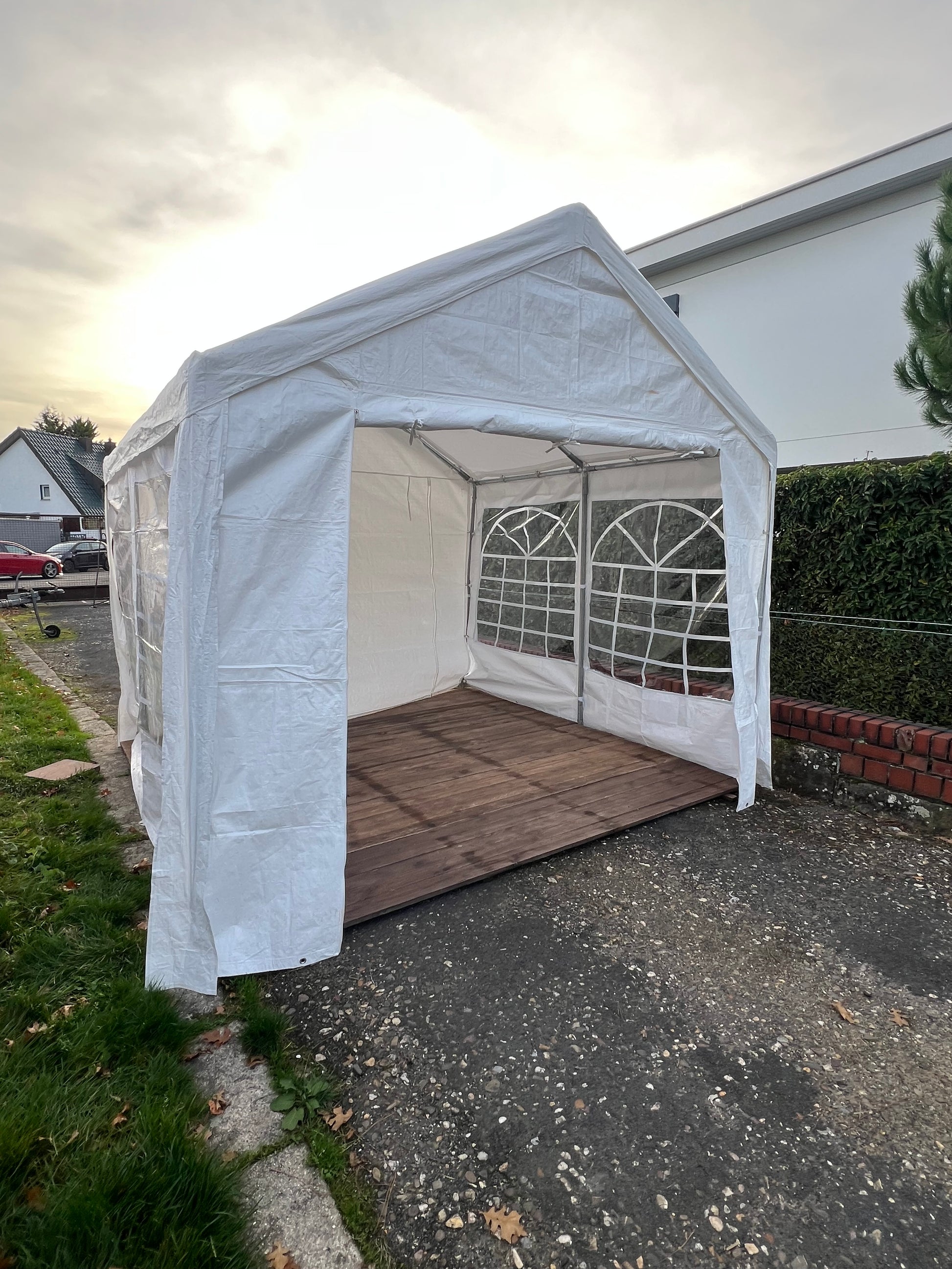 Bild von Professionelles Festzelt 3m x 3m MIETEN Partyzelt Pavillon Zelt Zeltbau