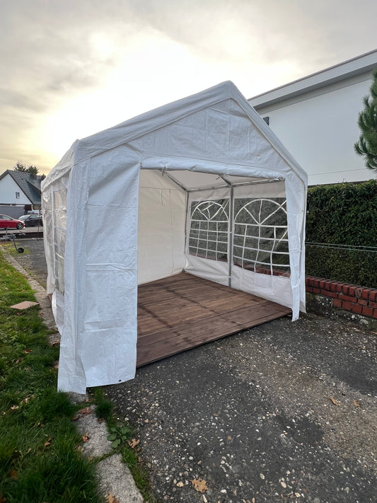 Bild von Festzelt 3m x 3m MIETEN Partyzelt Pavillon Zelt Zeltbau