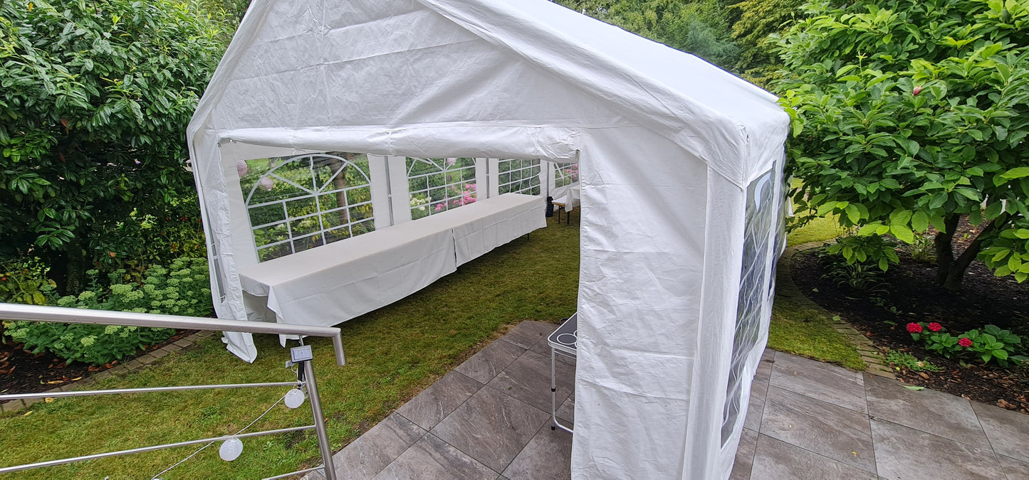 zelt 5 x 8 m Professionelles Festzelt 5m x 8m MIETEN Partyzelt Pavillon Zelt Zeltba – Alex Events