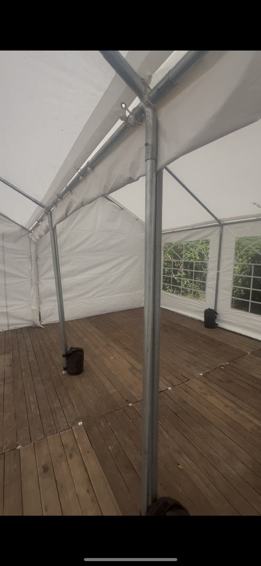 Bild von Regenrinne / Verbindungsrinne für Festzelte MIETEN 