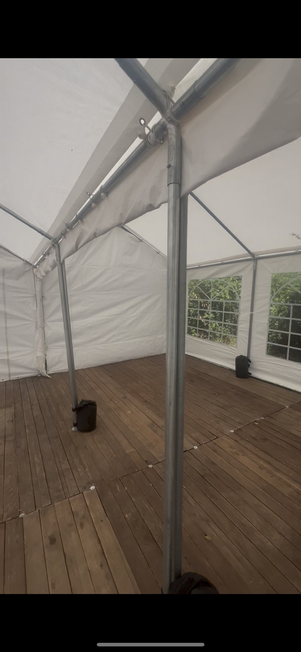 Bild von Regenrinne / Verbindungsrinne für Festzelte MIETEN 1x 4m
2x 6m
1x 8m
1x 10m
1x 12m
1x 6m Giebel